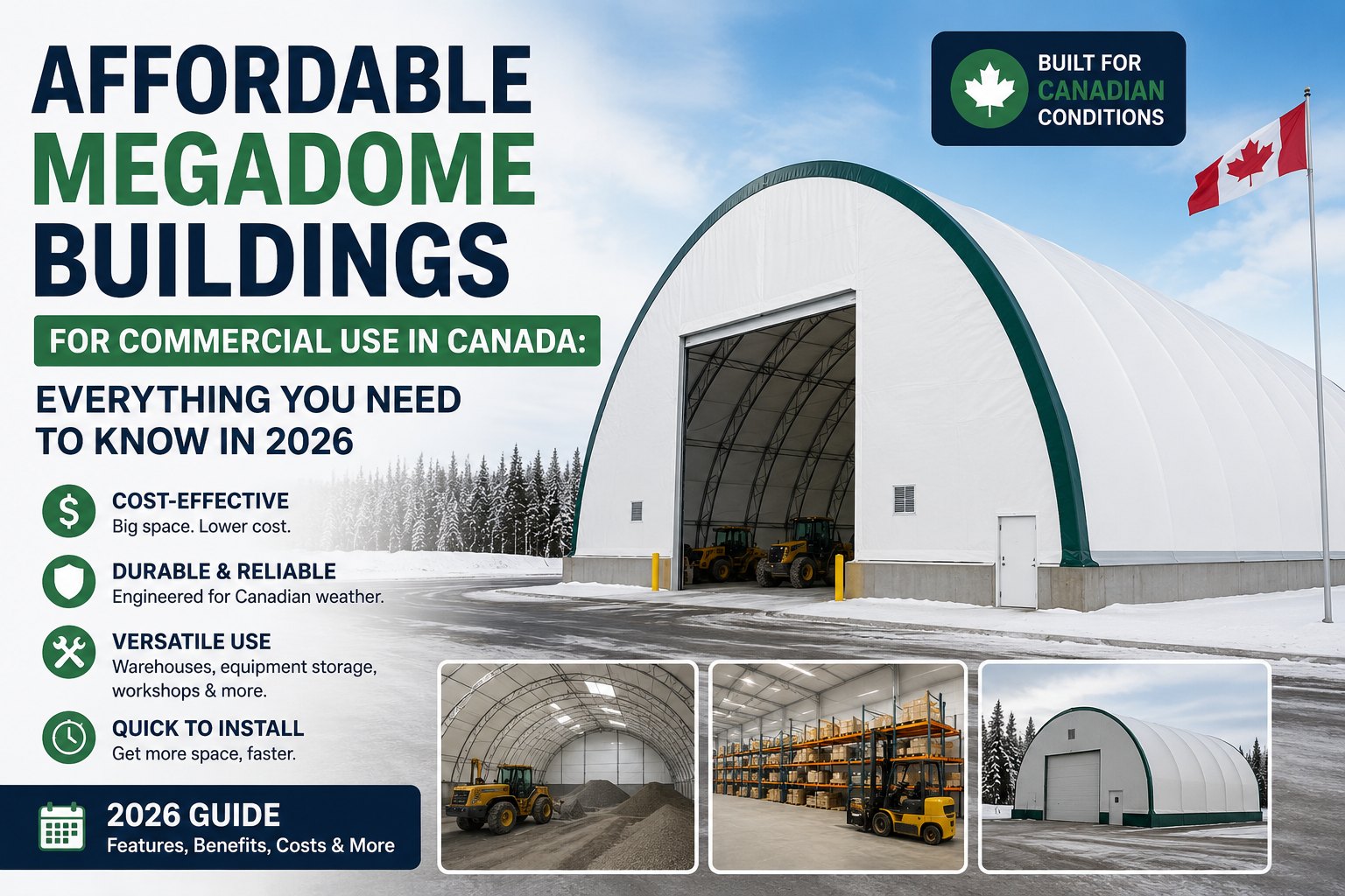 MegaDome Buildings for Commercial Use