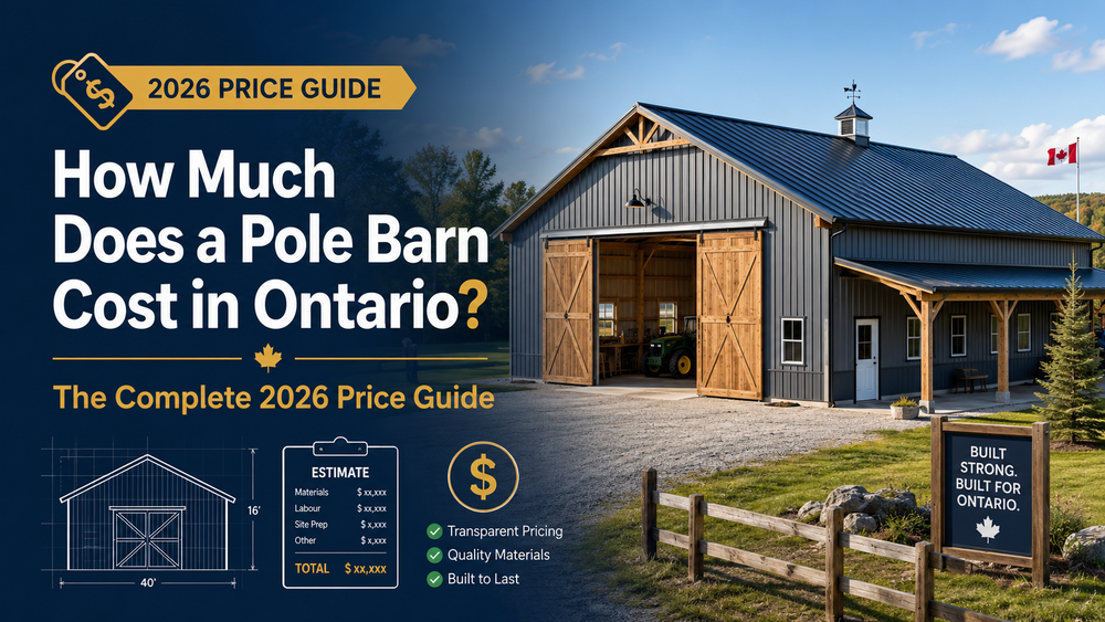 Pole Barn Cost in Ontario